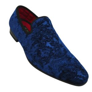 18010 MEN'S VELVETEEN SMOKER STYLE LOAFER